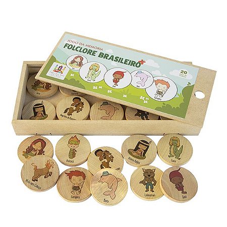 Brinquedo Educativos Kit 4 Jogos Da Memória Infantil Madeira