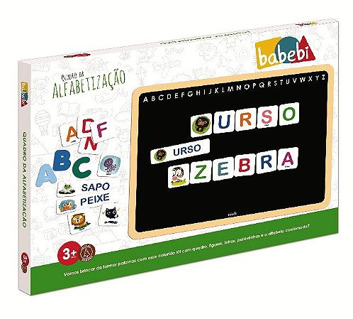 Quadro da Alfabetização - Brinquedo Educativo