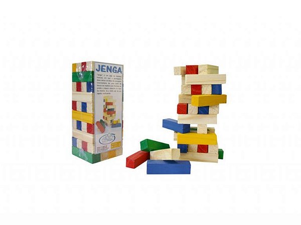 Torremoto Torre de Equilíbrio Jenga Jogo de Madeira Brinquedo