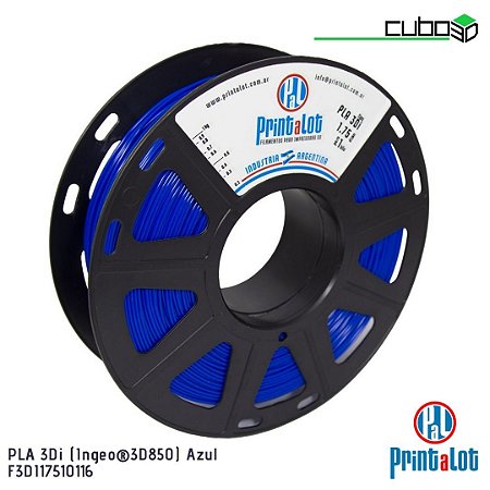Filamento PrintaLot PLA 3Di Azul
