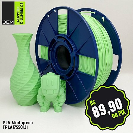 Filamento PLA OEM 3DPF Verde (Mint Green)