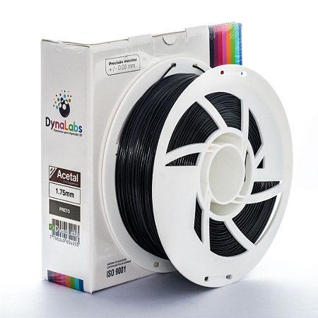 Filamento POM (Acetal) DynaLabs Preto