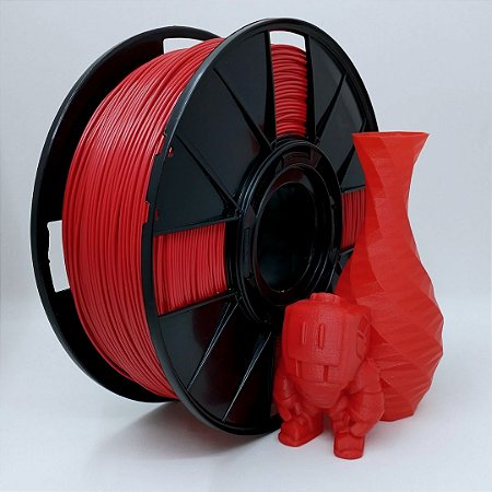 Filamento PolyST (Polystyrene) OEM 3DPF Vermelho