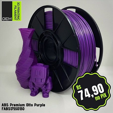 Filamento ABS Premium OEM 3DPF Roxo