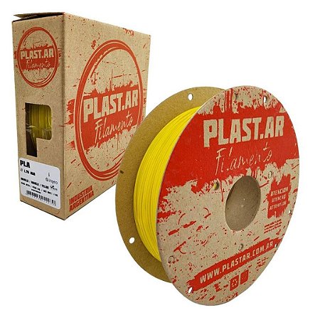 Filamento PLA PLAST.AR Amarelo