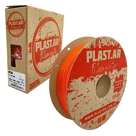 Filamento PLA PLAST.AR Laranja