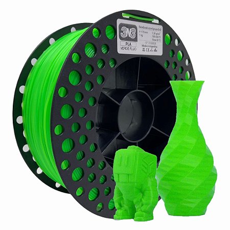 Filamento PLA 3N3 Verde Fluo