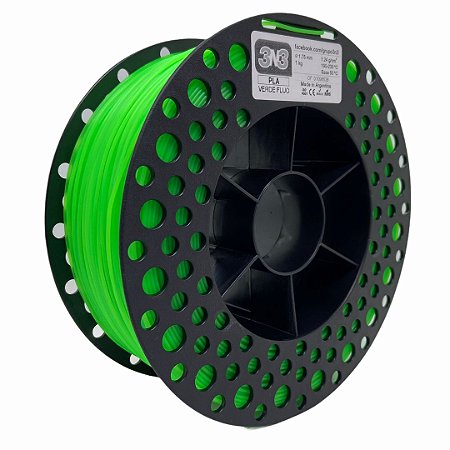 Filamento PLA 3N3 Verde Fluo