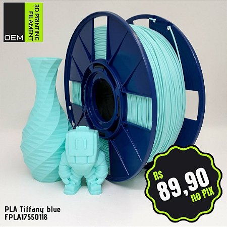 Filamento PLA OEM 3DPF Azul (Tiffany blue)