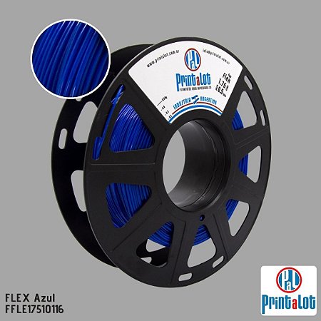 Filamento FLEX PrintaLot Azul 0.5Kg