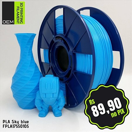 Filamento PLA OEM 3DPF Azul (Sky blue)