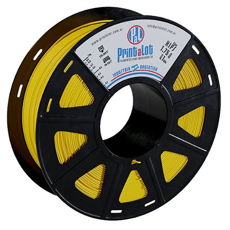 Filamento HIPS PrintaLot Amarelo