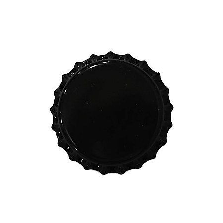 Tampinha Pry-off 26mm Preta 50 und.