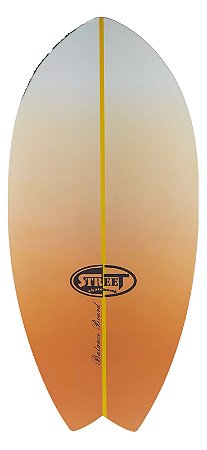 Prancha De Equilíbrio Balanceboard - Degrade Laranja