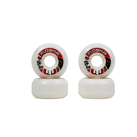Roda Moska WR 52mm Branca - BRANCO / 52MM