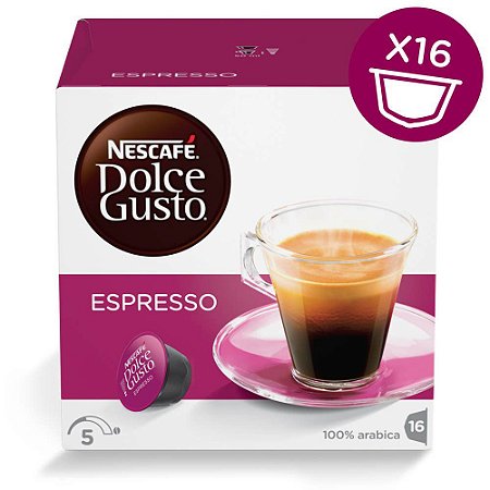 Dolce Gusto Nescafé - Caixa 16 Cápsulas