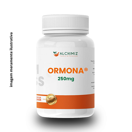 Ormona 250mg - 60 capsulas