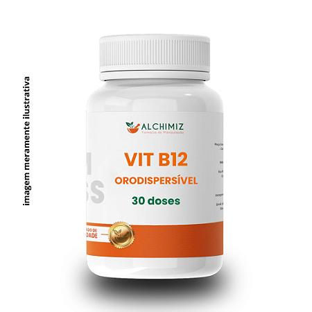 Vitamina B12 Orodispersível 2500mcg - 30 doses