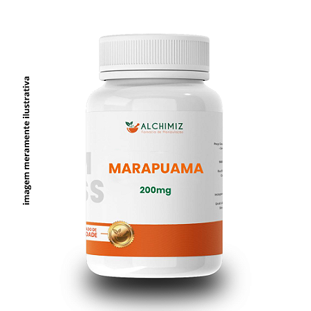 Marapuama 200mg - 60 capsulas