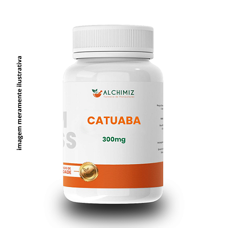 Catuaba 300mg - 60 capsulas