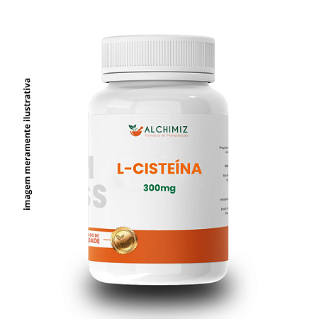 L Cisteína 300mg - 60 cap