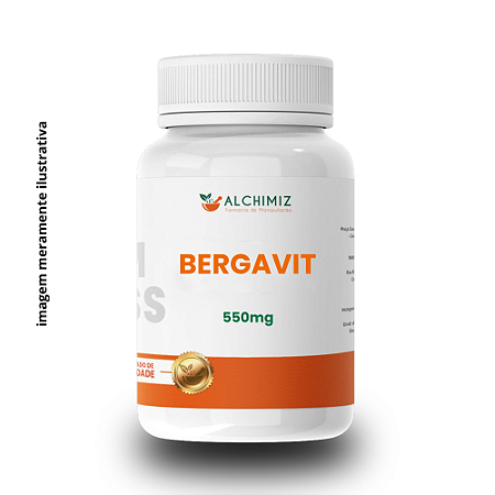 Bergavit 550mg - 30 capsulas