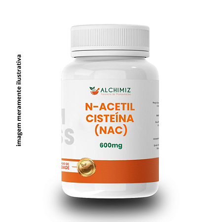 N-Acetil Cisteína (NAC) 600mg 60 Cápsulas