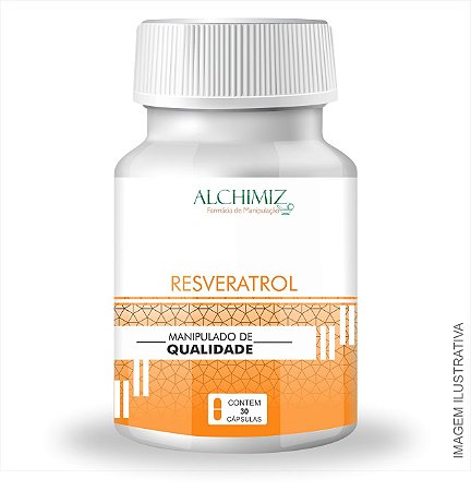 Resveratrol 100mg - 30 cápsulas