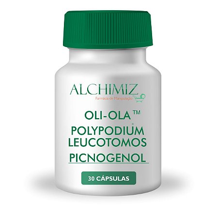 Oli-Ola™ 250mg + Polypodium leucotomos 200mg + Picnogenol 50mg - 30 cápsulas