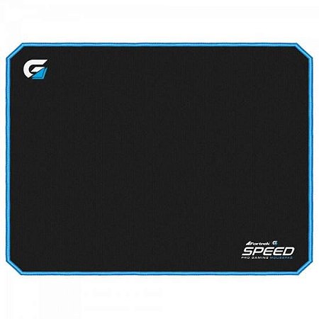 Mouse Pad Gamer Speed FPS 320x240mm Borda Azul MPG-101 Fortrek