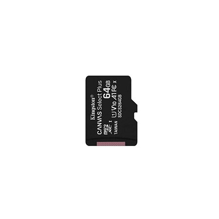 Cartão de Memória MicroSD 64GB Classe 10 Canvas Select Plus Kingston