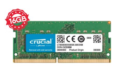 Memoria Notebook DDR4 16GB 2400MHz Crucial