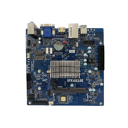 KIT Placa Mãe PCWare Mini ITX IPX4020E + Processador Integrado Intel  Celeron Dual Core N4020 DDR4 - Cia da Informática - Os Melhores Preços do DF