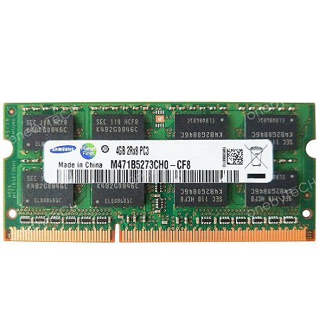 Memoria Notebook DDR3L 4GB 1600MHz Samsung