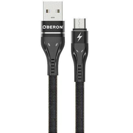 Cabo Micro USB x USB em Nylon Oberon