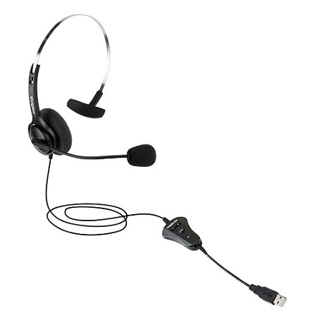 Headset Monoauricular USB CHS 40 Intelbras