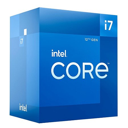Processador Intel Core I7 12700 Boost 4,90GHz Cache 25MB 1700 BX8071512700