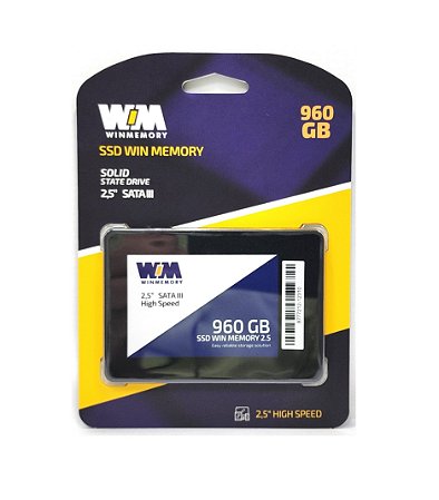 SSD 960GB 2.5" SATA III SWR960G-DS1 WinMemory