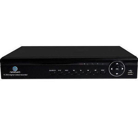 DVR 16CH Híbrido NC8316 VGA IP TVI CVI Digital e Analógico NEOCAM