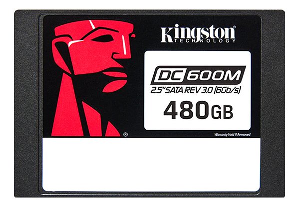 SSD SATA III 480GB 2.5" Datacenter DC600M Kingston