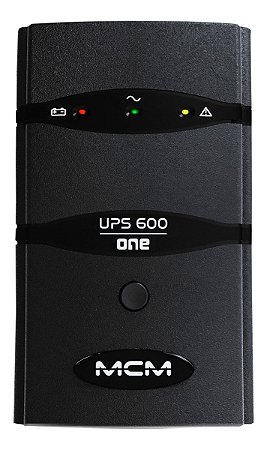 Nobreak UPS One 600VA Entrada e Saída Monovolt 220V 4 Tomadas 1 Bateria MCM
