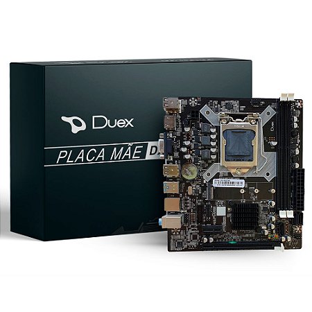 Placa Mãe Duex H81 DDR3 VGA HDMI Lan Gigabit Socket 1150 M.2 NVME DXH81ZG