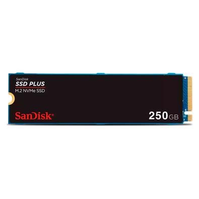 SSD M.2 NVME 250GB Leitura 2400MB/s Sandisk Plus SDSSDA3N-250G-G26