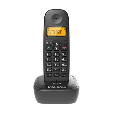 Ramal s/Fio Para Telefones Intelbras c/Identificador de Chamadas Preto TS2511