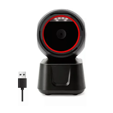 Leitor de Código de Barras Fixo 1D e 2D QR code MDK-104 Tomate
