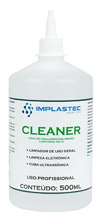 Cleaner Limpador de Uso Geral 500ml a Base de Álcool Implastec