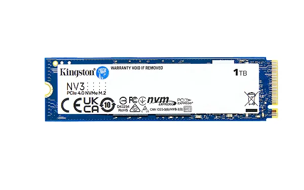 SSD 1TB M.2 NVME 2280 Leitura 6000Mb/s NV3 Kingston