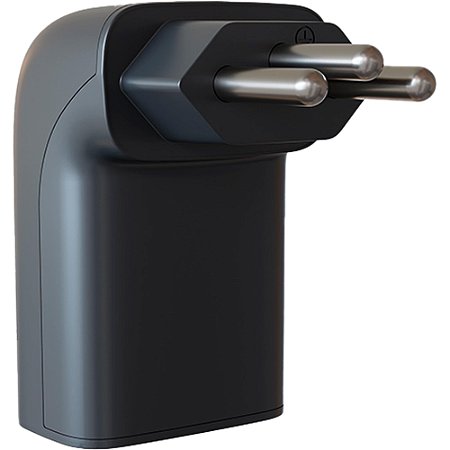 Protetor de Surto 1 Tomada 20A 3 Pinos Pocket Fit Preto iClamper