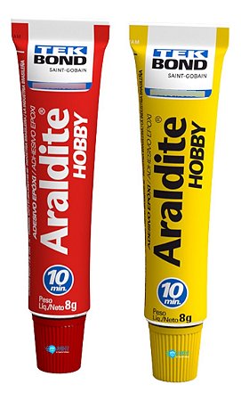 Cola Araldite Adesivo Epóxi 16G Tekbond
