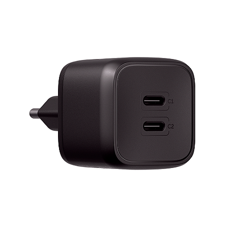 Fonte Carregador Turbo 45W 2x USB Type C EC20 Intelbras